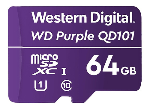 CARTAO MICRO SD 64GB 32TBW P/ SEGURANCA ELETRONICA