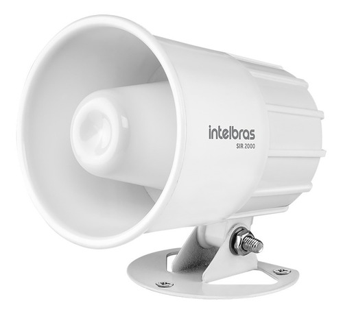 SIRENE CORNETA INTELBRAS 115 DB SIR 2000 - BRANCA