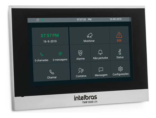 Terminal Interno Video Porteiro IP - TVIP3000UN