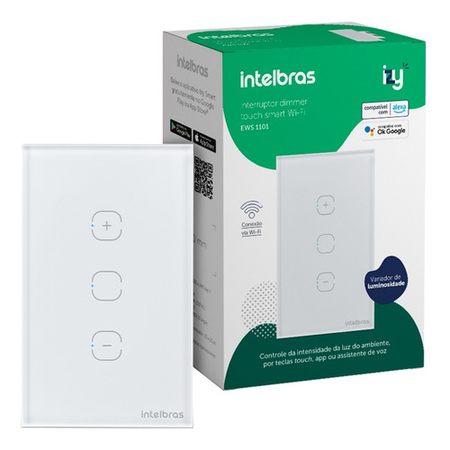 EWS 1101 INTERRUPTOR SMART WIFI BRANCO