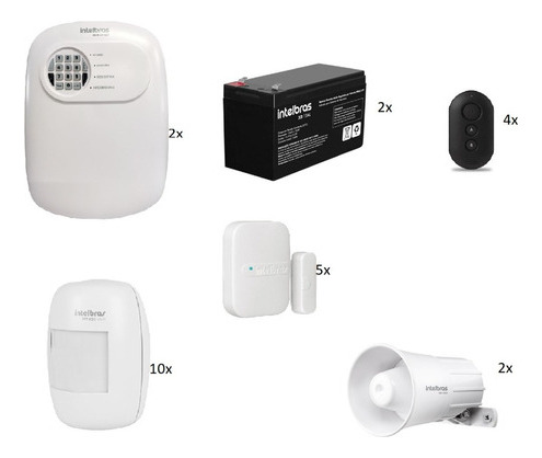 KIT 2XANM24NET + 4XAC4000 + 2XB12AL + 2SIR1000 + 10XIVP4000 + 5XXAS4010