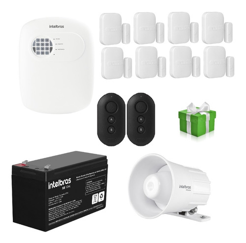 KIT ANM24NET 2XAC4000 XB12AL SIR1000 8XAS4010 + brinde
