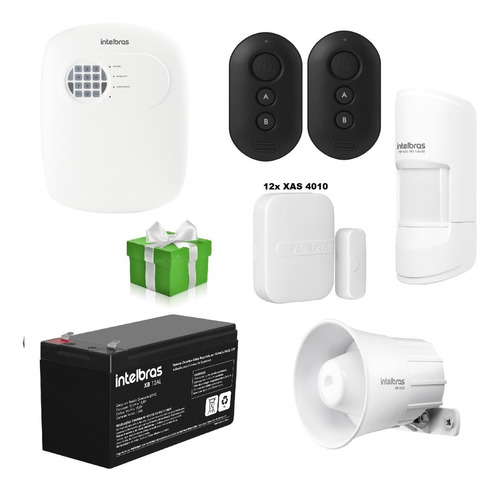 KIT ANM24NET + 2XAC4000 XB12AL 12XAS4010 IVP4101 SIR1000