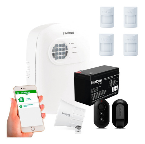 KIT ANM24NET + 2XAC4000 + XB12AL + 4IVP1000 + SIR1000
