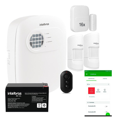 KIT ANM24 + XB12AL + 16XAS4010 + 2IVP5001 PET SHIELD + XB12AL