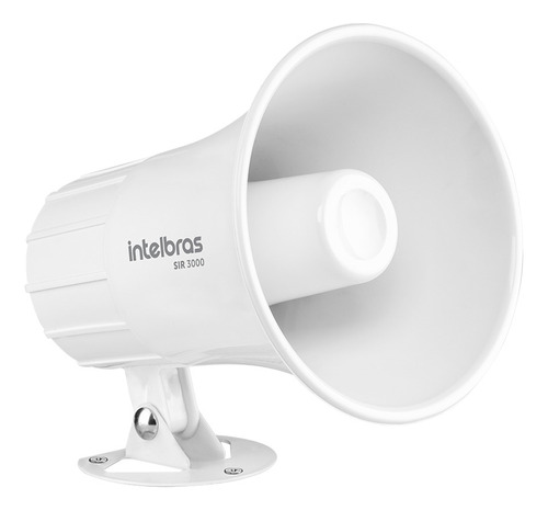 SIRENE CORNETA INTELBRAS 120 DB SIR 3000 - BRANCA