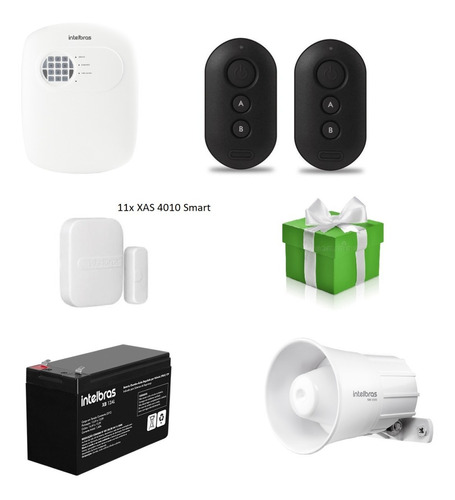 [5568] KIT ANM24NET 2XAC4000 + XB12AL SIR1000 11XAS4010