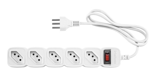 [228244] PROTETOR ELETRONICO C/ 5 TOMADAS - EPE 205 BR